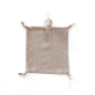 Preview: Kuscheltuch Dino Leinen natur