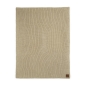 Preview: Gestrickte Wolldecke - Pure Khaki