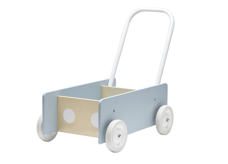 Lauflernwagen blau/grau