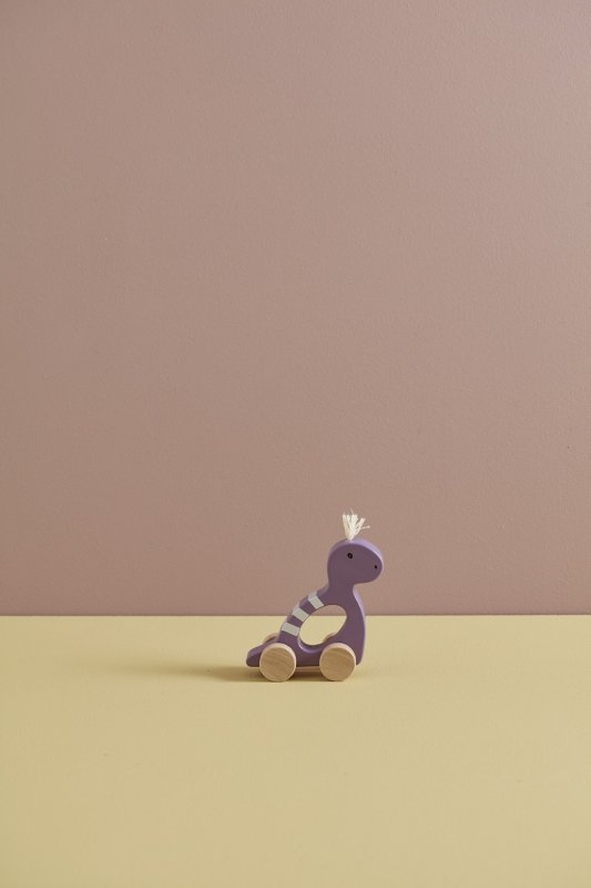 Schiebefigur Dino lila Neo