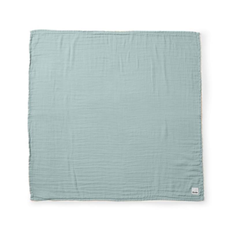 Bambus Musselin Decke - Aqua Turquoise