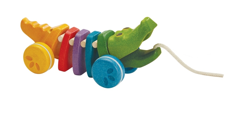Regenbogen Krokodil