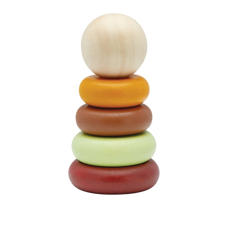 Stapelringturm Modern Rustic