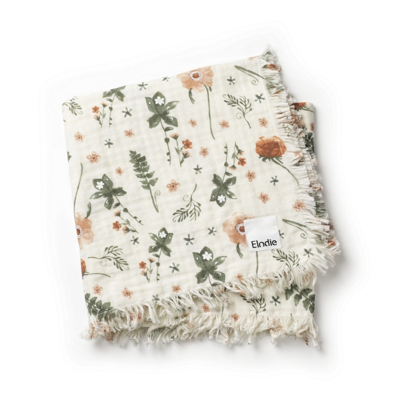 Soft Cotton Decke - Meadow Blossom