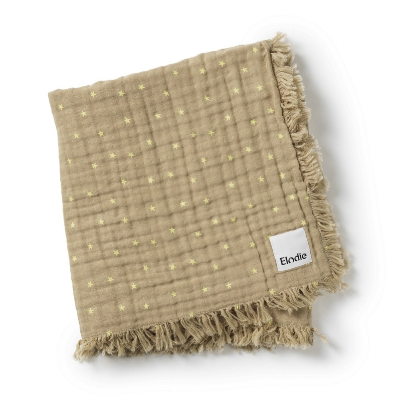 Soft Cotton Decke - Lemon Sprinkles