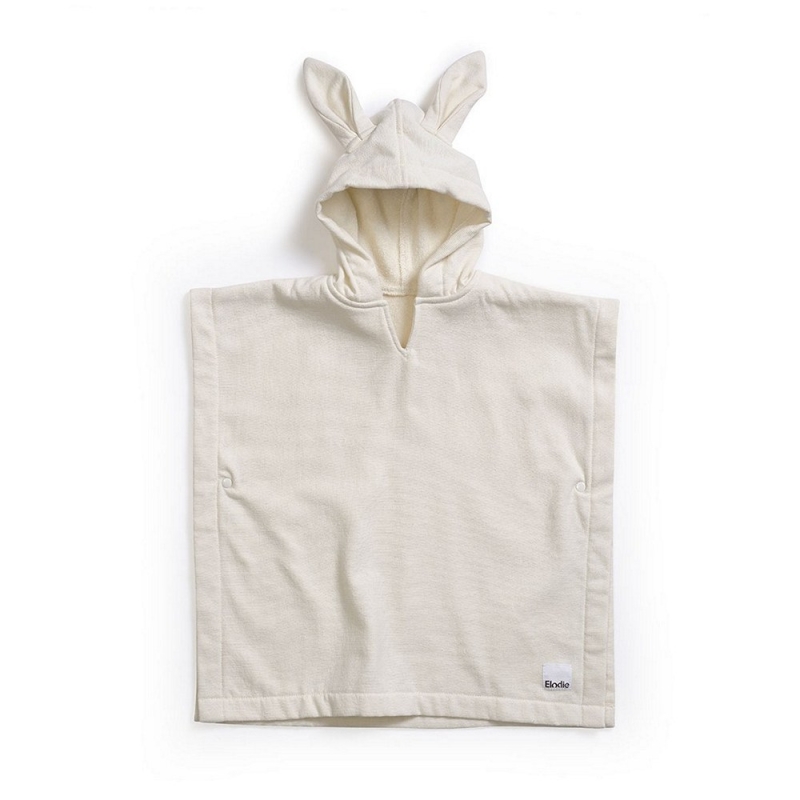 Badeponcho - Vanilla White