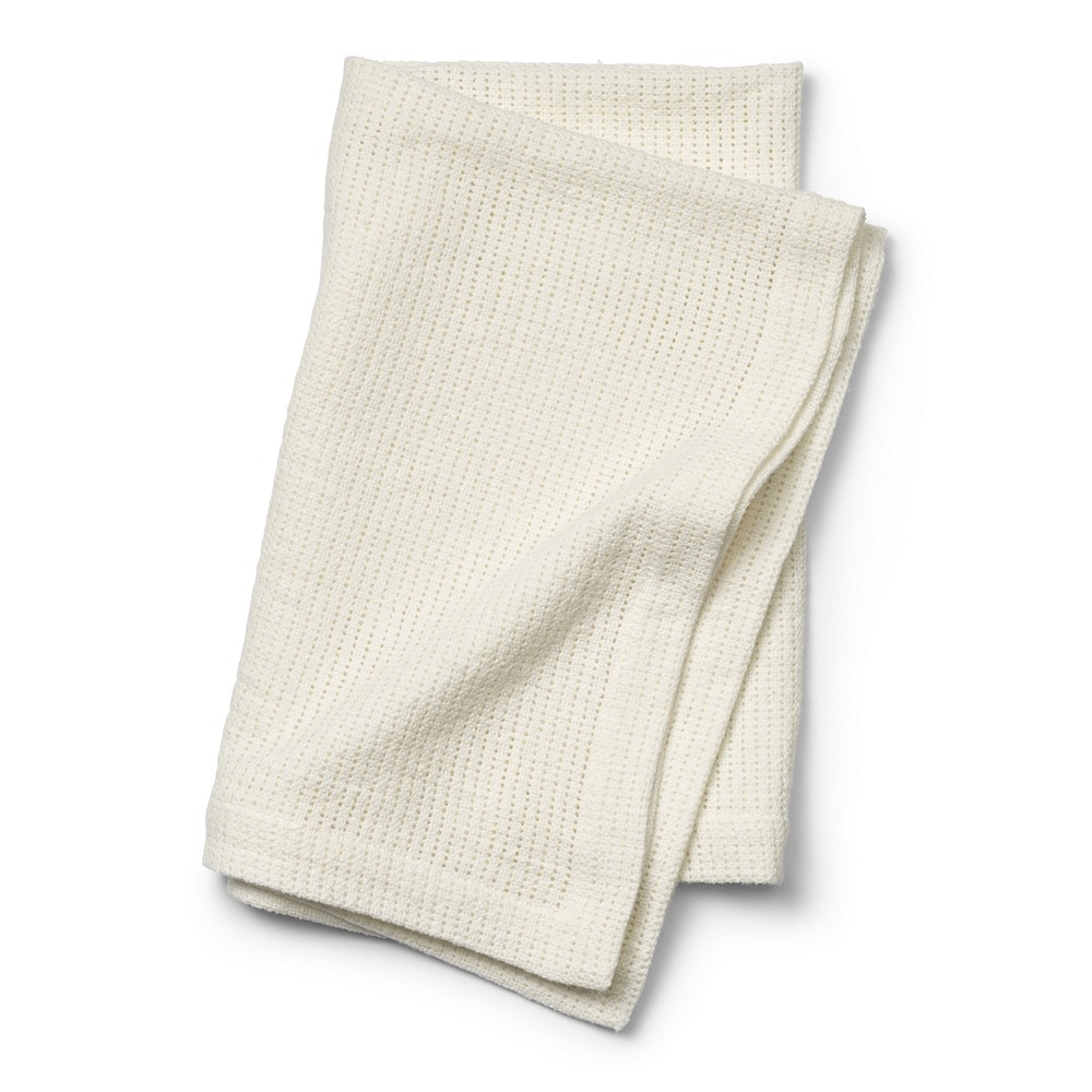 Strickdecke - Vanilla White