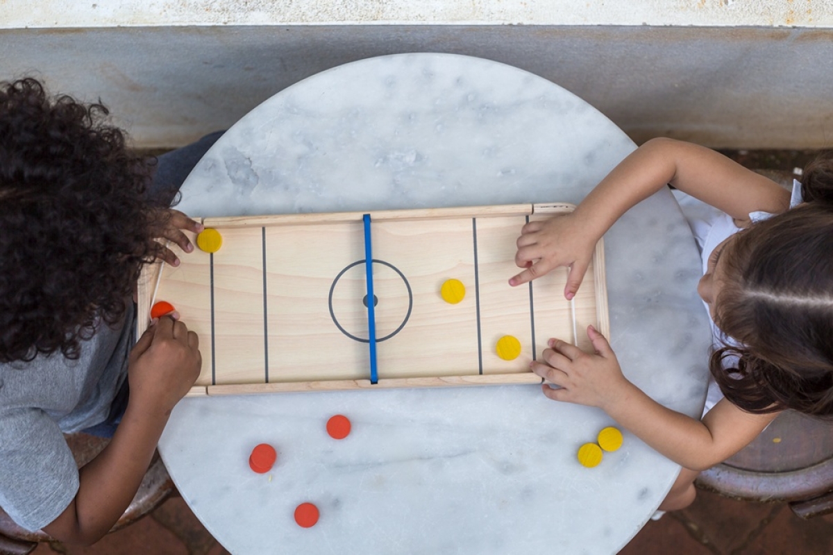Shuffleboard Spiel 2 in 1