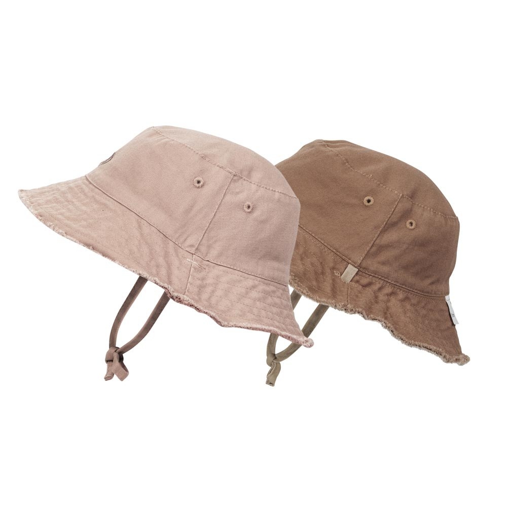Sonnenhut Bucket - Blushing Pink 0-6m