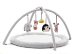 Babygym EDVIN weiß/grau