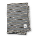 Soft Cotton Decke - Sandy stripe